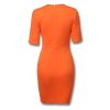 Women ruched surplice wrap bodycon dress Asymmetrical hem office lady sheath solid Elegant Dress summer dresses - Hplify