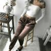 The Best Women's High Waist Casual Long Pants Autumn Winter Ladies Pencil Trousers Slim Skinny Daily Legging Sweatpants Online - Hplify