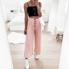 The Best Women's Ladies Solid Pleated High Elastic Waist Wide Leg Harem Trousers Casual Palazzo Loose Beach OL Pants Online - Hplify