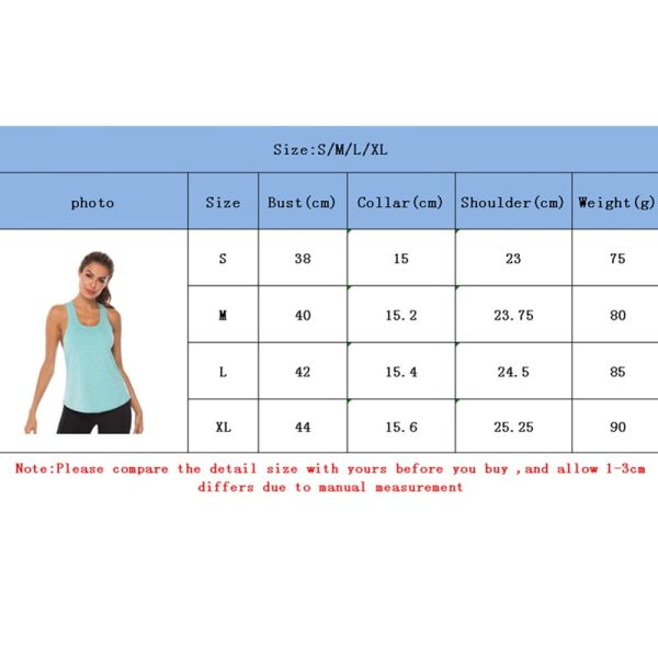 The Best Women‘s Sports Gym Racer Back Running Vest Laides Fitness Solid Casual Jogging Singlet Soft Tank Tops Online - Hplify