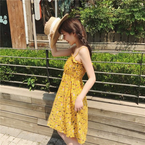 The Best Women's Summer Boho Floral Off Shoulder Mini Dress 2019 New Fashion Ladies Summer Holiday Casual Beach Party Short Sundress Online - Hplify