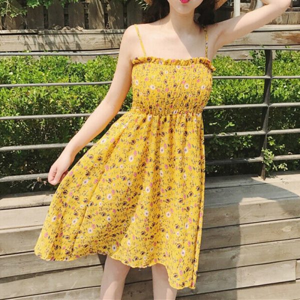 The Best Women's Summer Boho Floral Off Shoulder Mini Dress 2019 New Fashion Ladies Summer Holiday Casual Beach Party Short Sundress Online - Hplify