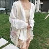 The Best Autumn long sleeve blouses womens sun protection cardigans Online - Hplify