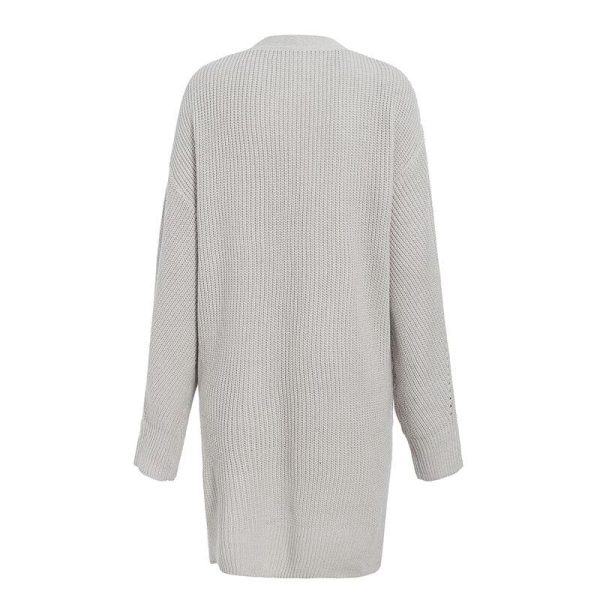 The Best Autumn winter 2019 cardigans sweater ladies knitted  long cardigans Online - Hplify
