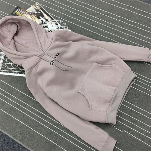 The Best Autumn Winter Fleece Printed Pullover Women Hoodies Sweatshirt Online - Hplify