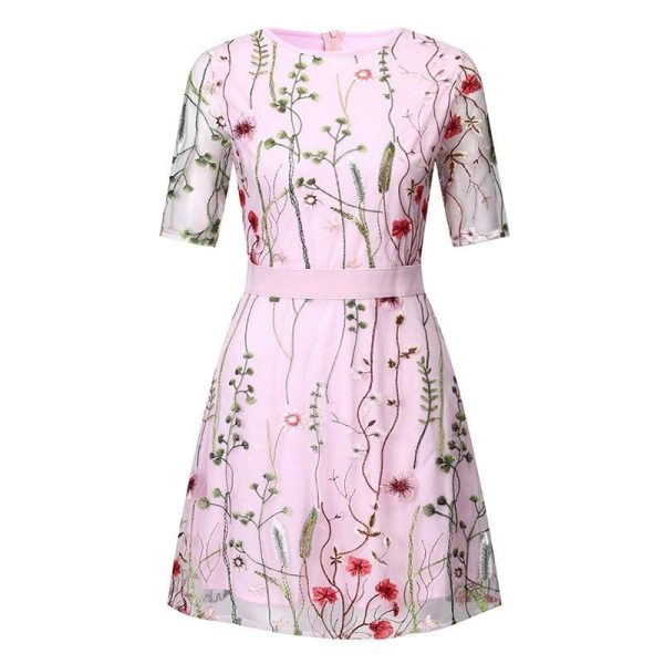 The Best Boho Floral Short Mini Dress Elegant Women Evening Party Vestidos Sundress Online - Hplify