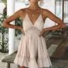 The Best Boho Vrouwen Jurken Spaghetti Strap Backless Elegante Beach Zonnejurk Online - Source Silk