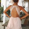 The Best Boho Vrouwen Jurken Spaghetti Strap Backless Elegante Beach Zonnejurk Online - Source Silk