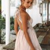 The Best Boho Vrouwen Jurken Spaghetti Strap Backless Elegante Beach Zonnejurk Online - Source Silk