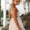 The Best Boho Vrouwen Jurken Spaghetti Strap Backless Elegante Beach Zonnejurk Online - Source Silk