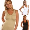 The Best Cami Shaper by Genie Sport long vest Women running Tank Top Underwear Online - Hplify