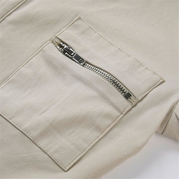 The Best Casual Tank Tops Vest Blouse Short Sleeve Solid Button Short Crop Shirt Online - Hplify