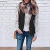 Women's Fashion Zipper Double Sided Vest - Hplify