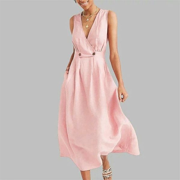 The Best Elegant Women Ladies Summer Boho Dress Evening Party Beach Dresses Sundress Online - Hplify