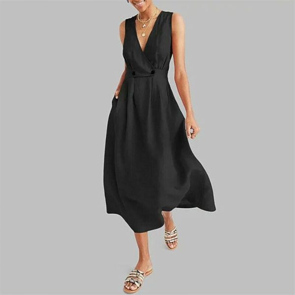 The Best Elegant Women Ladies Summer Boho Dress Evening Party Beach Dresses Sundress Online - Hplify