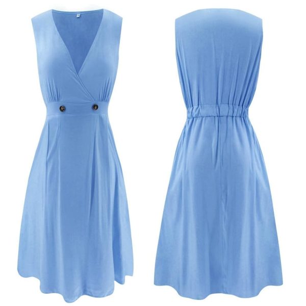 The Best Elegant Women Ladies Summer Boho Dress Evening Party Beach Dresses Sundress Online - Hplify