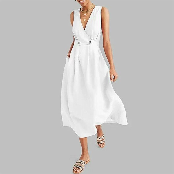 The Best Elegant Women Ladies Summer Boho Dress Evening Party Beach Dresses Sundress Online - Hplify