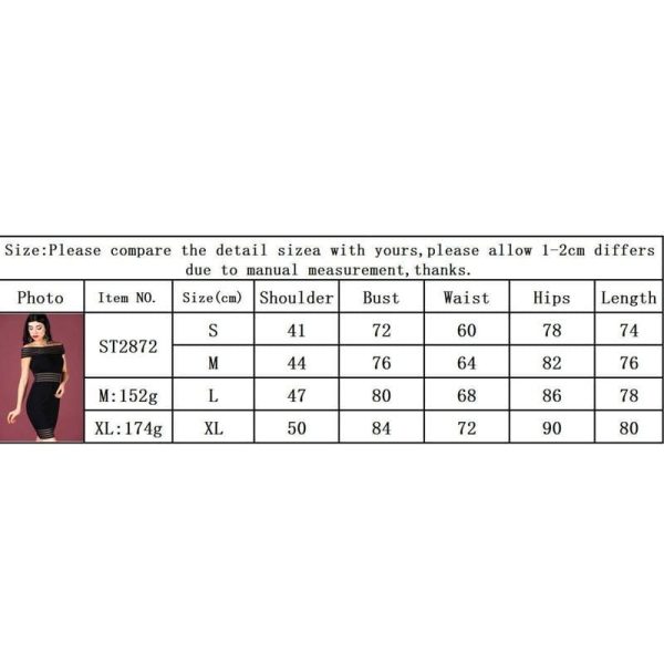 The Best Elegant Women Summer Off Shoulder Bandage Bodycon Party Short Dress Online - Hplify
