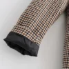 The Best Fashion Autumn Women Plaid Blazers Work Office Lady Blazer Coat Online - Hplify