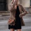 The Best Fashion Autumn Women Plaid Blazers Work Office Lady Blazer Coat Online - Hplify