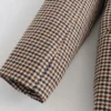The Best Fashion Autumn Women Plaid Blazers Work Office Lady Blazer Coat Online - Hplify