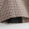 The Best Fashion Autumn Women Plaid Blazers Work Office Lady Blazer Coat Online - Hplify