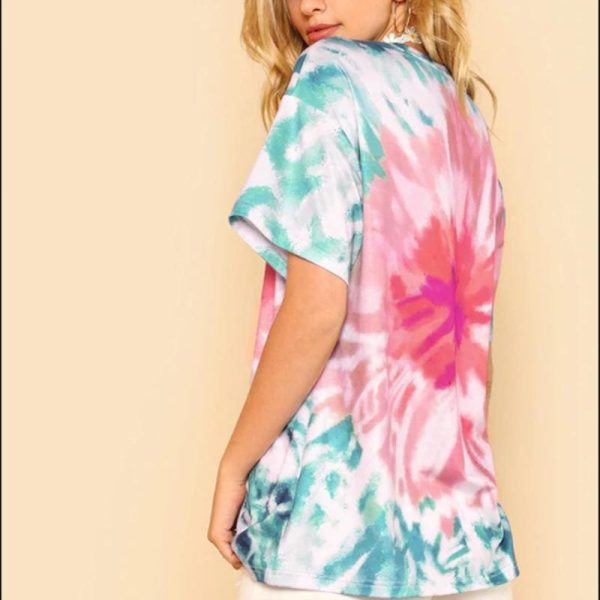 The Best Fashion Boho Women Casual Summer Short Sleeve Loose T-Shirt Ladies GOOD VIBES Print Cotton Tops Shirt Outwear Online - Hplify