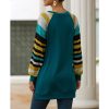 The Best Fashion Trend Women Autumn Long Sleeve Loose Ladies Striped T-Shirt Tops Casual Comfortable Daily Tops Online - Hplify