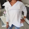 The Best Fashion Women Autumn Winter Top Long Sleeve Hooded Sweatshirt Ladies Casual White Hoodies Outwear Online - Hplify