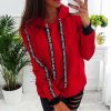The Best Fashion Women Autumn Winter Top Long Sleeve Sweatshirt Casual Ladies Hooded Hoodies Online - Hplify