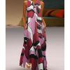 The Best Fashion Women Casual Sleeveless Summer Loose Long Maxi Dress Boho O-neck Unique Design Beach 2019 New Ladies Dress Online - Hplify