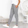 The Best Fashion Women Casual Sweatpants Stripes Drawstring Loose Jogger Dance Harem Pants Sports Baggy Slacks Trousers Online - Hplify