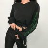 The Best Fashion Women Lady Hoodies Sweatshirt Crop Top Long Sleeve Jumper Hooded Hip Hop Pullover Casual Tops Blouse Online - Hplify