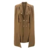 The Best Fashion Women Long Poncho Cape Coat Jacket Office Work Casual Blazer Suit Shawl Plus Cloak Cardigan Career Outwear Online - Hplify