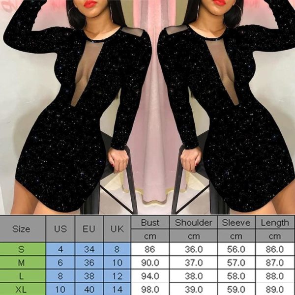 The Best Fashion Women Long Sleeve Bandage Bodycon Dresses ladies Party Evening Clubwear Mini Dress Female vestidos Online - Hplify