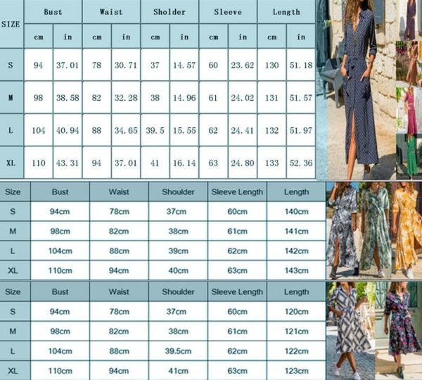 The Best Boho Floral Maxi Dress Ladies Casual Autumn Loose Sundress Online - Hplify