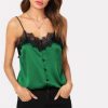 The Best Fashion Women Sexy Lace Trim Off Shoulder Vest Blouse Ladies Casual Summer Beach Sleeveless Slip Tops Shirt Online - Hplify