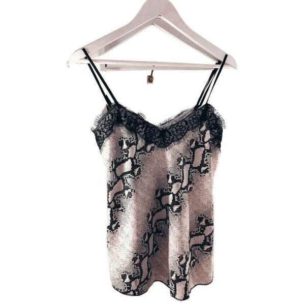 The Best Fashion Women Summer Lace Up Leopard Print Vest 2019 New Female Sleeveless Casual Beach Holiday Tank Tops Shirt Online - Hplify
