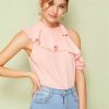 The Best Fashion Women Summer Short Sleeve Vest Top Shirt Office OL Ladies Loose Casual Blouse Tops Shirt Women Clothes Online - Hplify