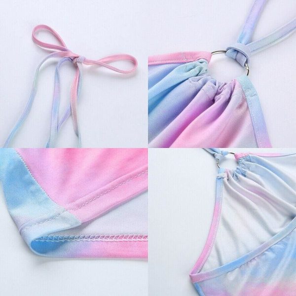 The Best Fashion Women Summer Sleeveless Tie Up Halter Neck Crop Tops Vest Blouse Beach Casual Camisole Short Top New Online - Hplify