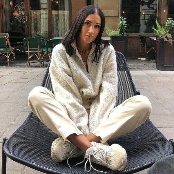 The Best Fashion Women Winter Warm Fleece Hoodies Sweatshirt Ladies Casual Turtleneck Pullover Hoodies Jumper Tops Blouse Female Hoodies Online - Hplify