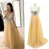 The Best Formal Dress Elegant Women Lady Sequin Mesh Evening Party Ball Prom Gown Bridesmaid Wedding Long Maxi Dress Online - Hplify