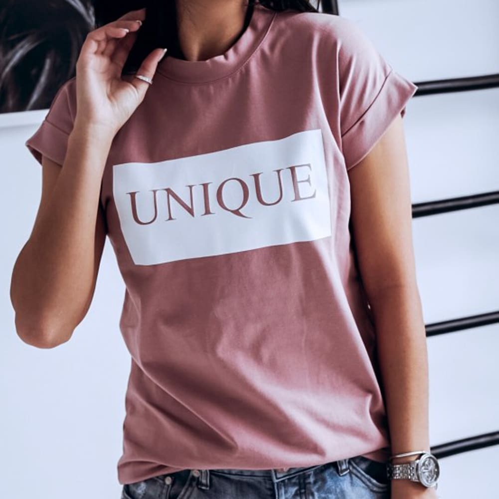 Women Loose Short Sleeve Cotton Casual Shirts Top