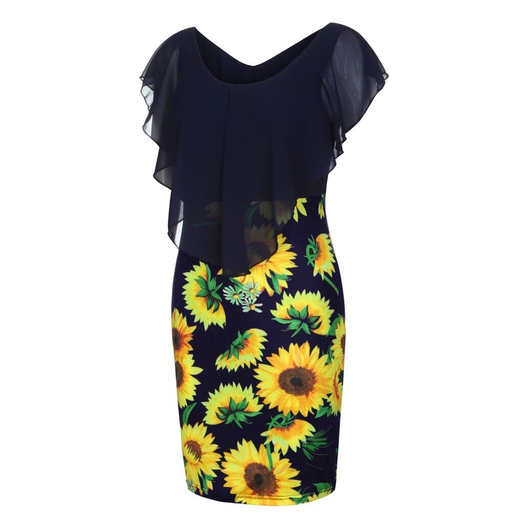 Womens summer dress fashion Sleeveless O-Neck women Vintage dresses