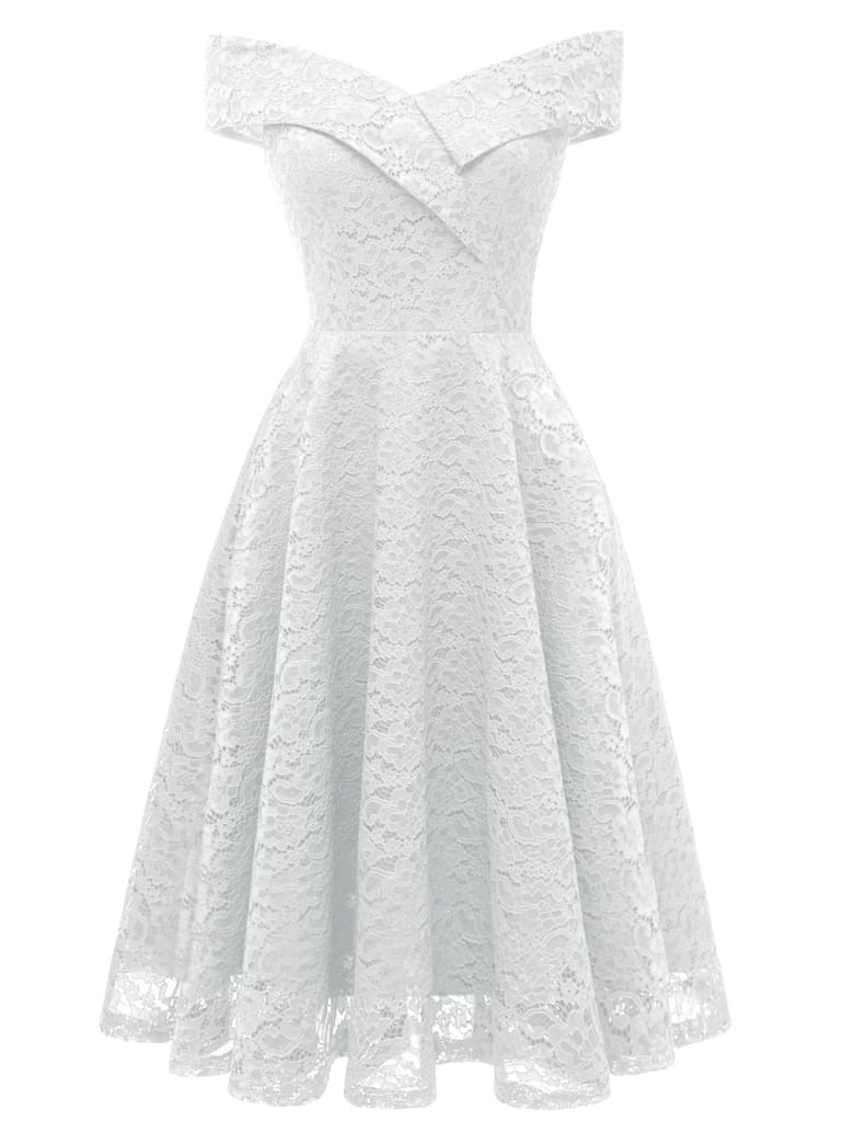 Lente Zomer Vrouwen Hollow Out Party Jurken Vrouwelijke Vintage Jurk