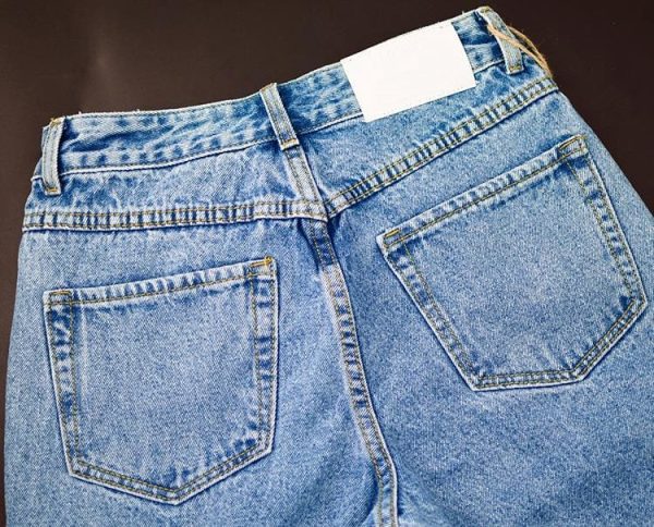 The Best New Fashion High Waist Boyfriend Jeans Women Casual Straight Jean Online - Hplify