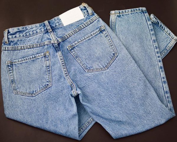 The Best New Fashion High Waist Boyfriend Jeans Women Casual Straight Jean Online - Hplify