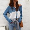 The Best New Fashion Women Autumn Long Sleeve Loose Tops Ladies V-neck Casual Button Striped Button Shirts Women Clothing Online - Source Silk