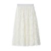 The Best New Fashion New Women Ladies Elastic High Waist Mesh Tulle Tutu Skirt Feather Princess Party Bouffant Skirts Online - Source Silk