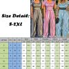 The Best New Fashion Women Summer Romper Wide Leg Harem Pant Trousers Dungarees Loose Ladies Casual Holiday Jumpsuit Online - Source Silk